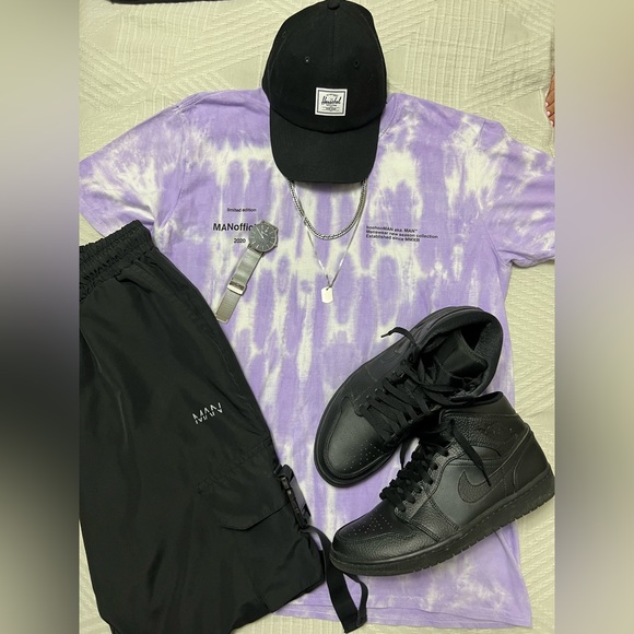 Tie and Dye Boohoo MAN Tee - Picture 5 of 6